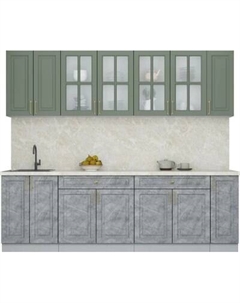 Кухонный гарнитур Интерлиния Мила Шато 2.2А