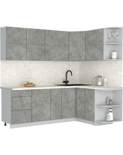 Кухонный гарнитур Интерлиния Мила Матте 1.5x2.3 А PR