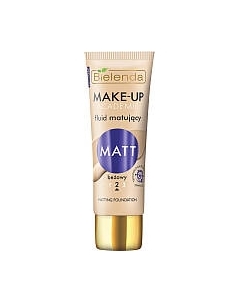 Тональный крем Bielenda Make-Up Academie Matt тон бежевый
