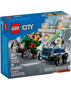 Конструктор Lego City Самолет против машины скорой помощи 60459