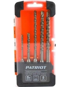 Набор буров PATRIOT SDS Plus 815010101 Patriot