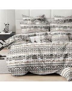 Комплект постельного белья Alleri Эко Сатин 1.5сп / СС-538