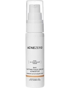 Крем для лица AcneZero Дневной матирующий акнестоп Для проблемной кожи лица / 022021 Acnezero