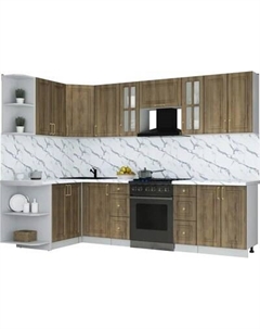 Кухонный гарнитур Интерлиния Мила Шато 1.5x2.8 LV