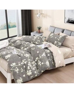 Комплект постельного белья Alleri Сатин Premium 1.5сп / СП-315