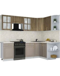 Кухонный гарнитур Интерлиния Мила Шато 1.5x2.5 PR