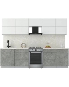 Кухонный гарнитур Интерлиния Мила Матте 2.9 Б