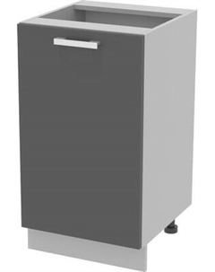 Шкаф-стол кухонный Интерлиния Компо НШ45р-1дв