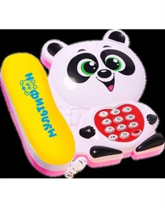 Развивающая игрушка Телефон стационарный Панда / 3279485 Zabiaka