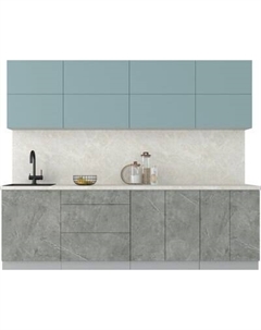 Кухонный гарнитур Интерлиния Мила Матте 2.6 А