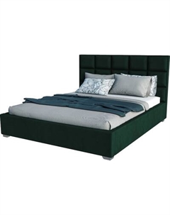 Двуспальная кровать Elmax Барлетта 140x200 с ПМ Газ-лифт Континентальная рама