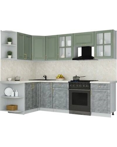 Кухонный гарнитур Интерлиния Мила Шато 1.5x2.6 LV