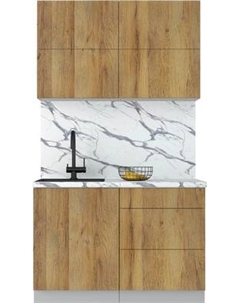 Кухонный гарнитур Интерлиния Мила Шато 1.2А