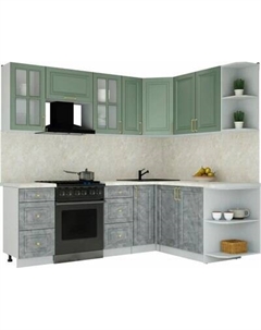 Кухонный гарнитур Интерлиния Мила Шато 1.7x2.3 PR