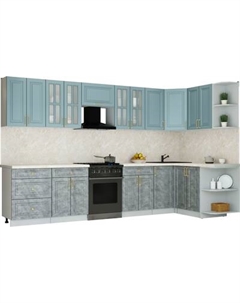 Кухонный гарнитур Интерлиния Мила Шато 1.5x3.4 PR