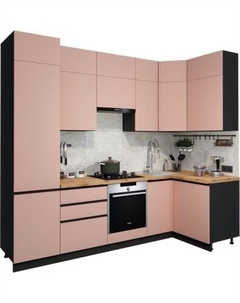 Кухонный гарнитур ВерсоМебель Эко Премиум 1.2x2.7 правая Версомебель