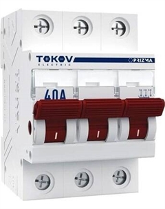 Выключатель нагрузки 3П 40А / TKE-PZ60-MDSI-3-40 Tokov electric