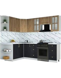 Кухонный гарнитур Интерлиния Мила Шато 1.7x2.4 LV