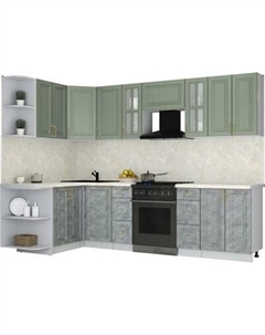 Кухонный гарнитур Интерлиния Мила Шато 1.5x2.8 LV