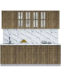 Кухонный гарнитур Интерлиния Мила Шато 2.3А