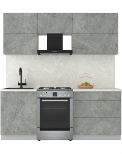 Кухонный гарнитур Интерлиния Мила Матте 2.0 Б