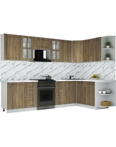 Кухонный гарнитур Интерлиния Мила Шато 1.7x2.9 PR