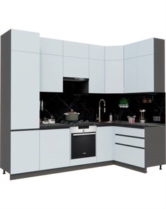 Кухонный гарнитур ВерсоМебель Эко Премиум 1.4x2.7 правая Версомебель