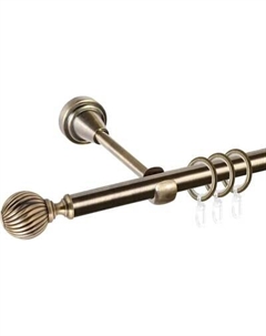 Карниз для штор АС ФОРОС Prime D16Г + наконечники Орион Ас форос