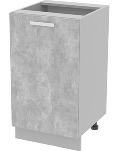 Шкаф-стол кухонный Интерлиния Компо НШ45р-1дв