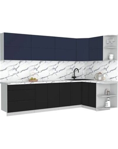 Кухонный гарнитур Интерлиния Мила Матте 1.5x3.0 А PR