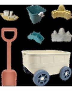 Тележка для песочницы Пляжные игрушки / 1133-A9 Playokay