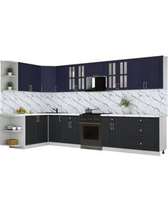 Кухонный гарнитур Интерлиния Мила Шато 1.7x3.6 LV