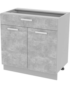 Шкаф-стол кухонный Интерлиния Компо НШ80рш1