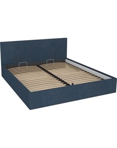 Двуспальная кровать МДК Диана Blue с подъемным механизмом КР2-BL1800 180x200 Мдк