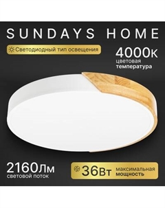 Потолочный светильник Sundays Home 240924-19 / 5825 Sundays home