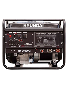 Генератор бензиновый HYUNDAI HYW215AC 230В 6,5кВт,88кг Hyundai