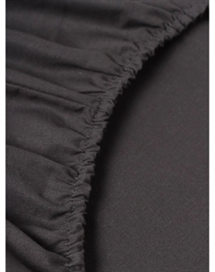 Простыня на резинке 1.5-спальная «. Серая гавань», 160×200+25 см, поплин Этель