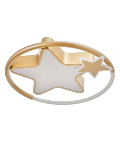 Люстра с ПДУ 2222/1 LED 110 Вт диммер золото 48×48×7 см Bayerlux