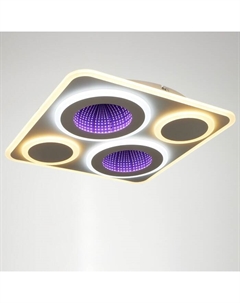 Люстра с ПДУ 2047/1 LED 160 Вт диммер белый d.50 см Bayerlux