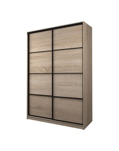 Шкаф-купе Max-МШ-23-6-16-11, 1600×600×2300 мм, цвет дуб сонома Аллоджио