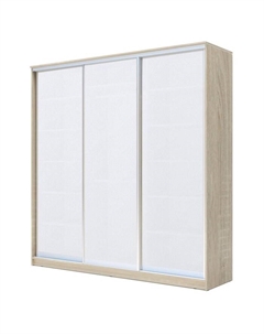 Шкаф-купе Хит-22-18-888, 1800×620×2200 мм, матовое стекло, цвет дуб сонома Аллоджио
