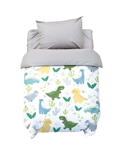 Постельное бельё ясельное «. Динозавры», бязь Крошка я