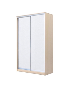 Шкаф-купе Хит-23-17-88, 1680×620×2300 мм, матовое стекло, цвет дуб молочный Аллоджио