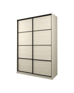 Шкаф-купе Max-МШ-23-6-16-11, 1600×600×2300 мм, цвет дуб молочный Аллоджио