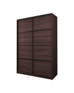 Шкаф-купе Max-МШ-23-6-16-11, 1600×600×2300 мм, цвет венге Аллоджио
