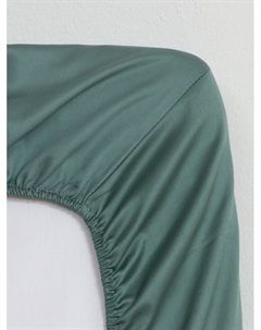 Простыня на резинке Green paradise 160х200х25 см, 100% хлопок, мако-сатин, 114г/м2 Этель