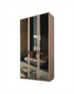 Шкаф 3-х дверный «Экон», 1200×520×2300 мм, 3 зеркала, цвет дуб сонома Аллоджио