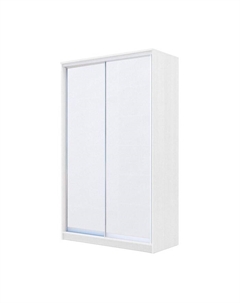 Шкаф-купе Хит-22-17-88, 1680×620×2200 мм, матовое стекло, цвет белый шагрень Аллоджио