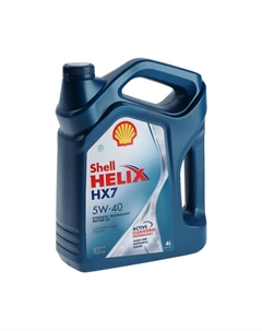 Масло моторное Helix HX7 5W-40, п/с, 4 л 550040341 Shell