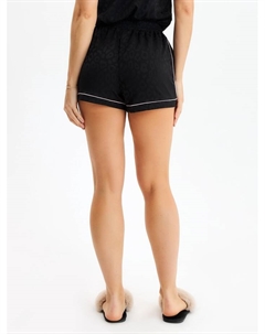 Шорты женские Leo black collection, размер 44-46, чёрные Kaftan